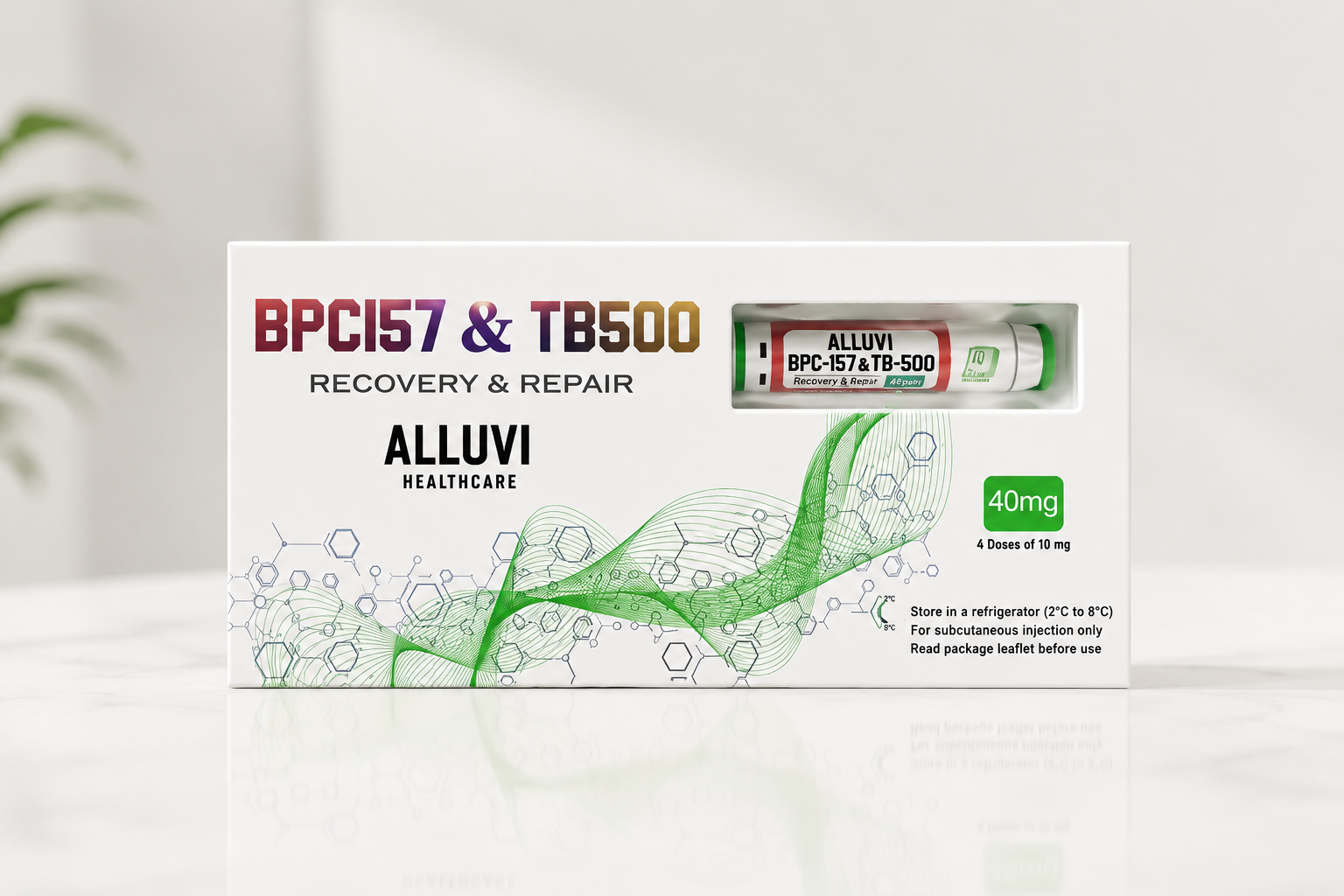 Alluvi BPC-157 and TB-500 40mg research product