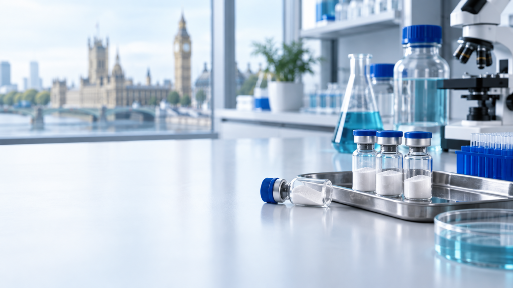Alluvi Healthcare UK research peptides and laboratory products